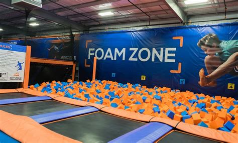 Sky zone pensacola - Freestyle Jump, Skyslam, Ultimate Dodgeball, Foam Zone, Skyjoust, Skyladder and more. 